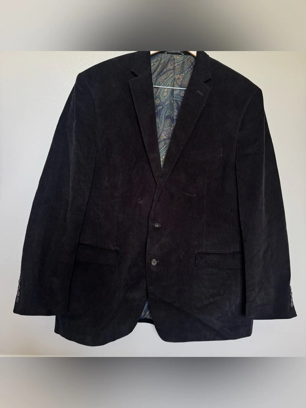 LAUREN RALPH LAUREN Men’s Size 50L 50 Long Brown Corduroy Blazer